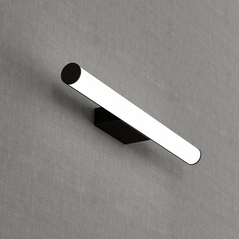 Caspio fekete falilámpa, hosszúság 60 cm - SULION