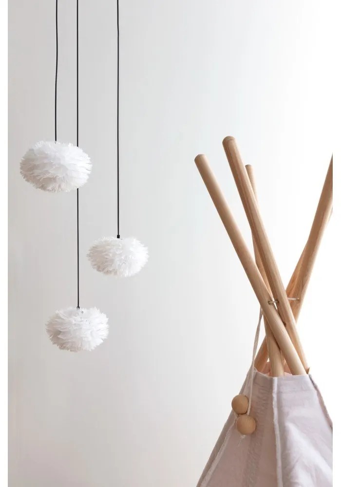 Fekete függőlámpa Rosette mini – UMAGE