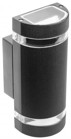 Lámpa Fali lámpa SILVA 2-irányú, GU10, MAX. 50W, IP54, AC220-240V, 50/60Hz, fekete