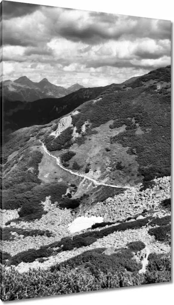 Vászonkép 80x120 Tátra Lengyel hegyek Kilátás