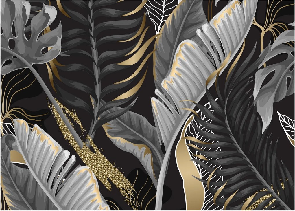 Kép - Arany dzsungel (70x50 cm)