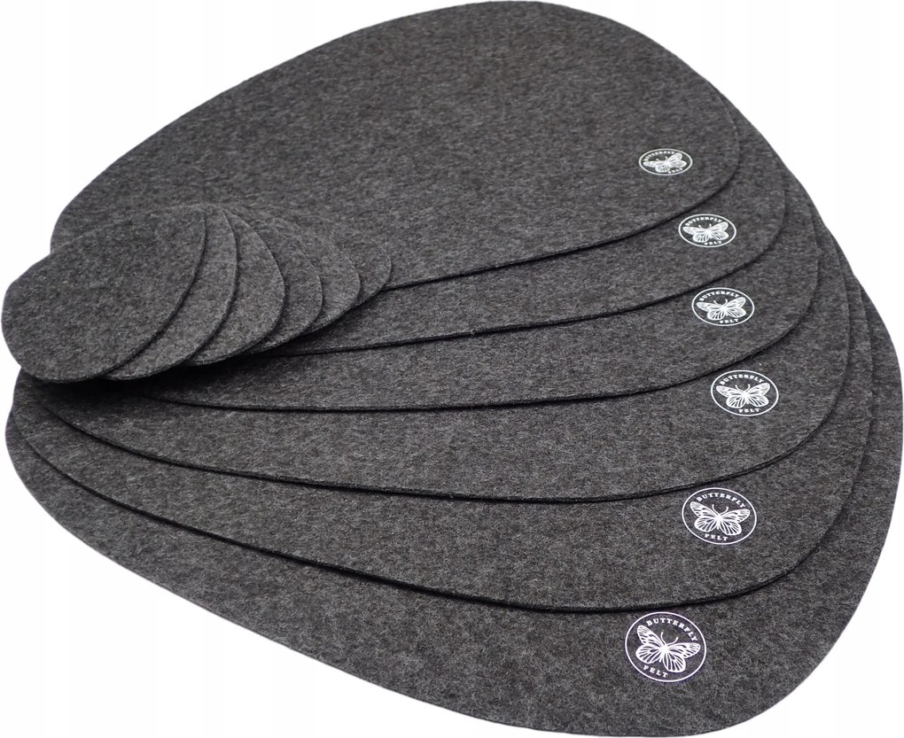 Filc Alátétek Asztalra Tányérhoz 6 db-os szett