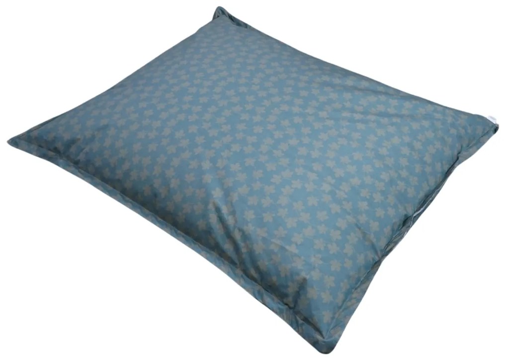 Földön ülő párna LAZY BAG 150x125 cm kék
