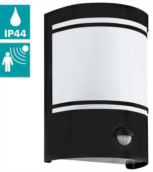 Eglo 99566 - Kültéri fali lámpa érzékelővel CERNO 1xE27/40W/230V IP44