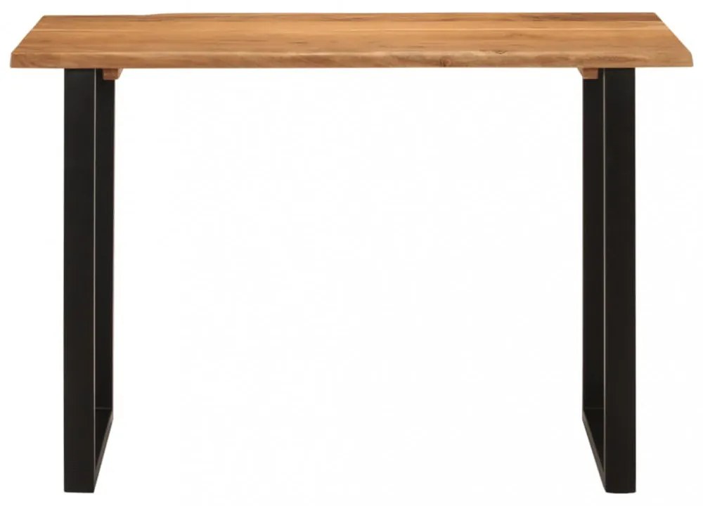 tömör akácfa étkezőasztal 110 x 50 x 76 cm