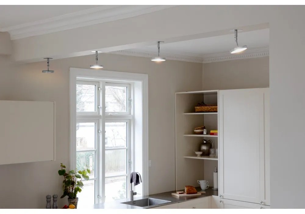 Ezüstszínű LED spotlámpa ø 12 cm Asteria Spot – UMAGE