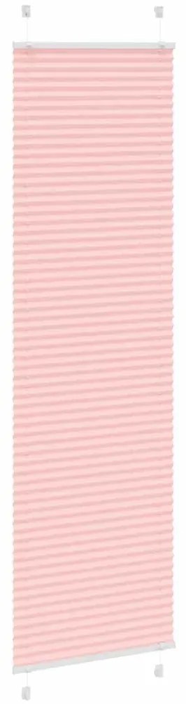 pliszírozott redőny rózsaszín 65x200 cm szövetszélesség 64,4 cm