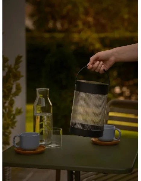 Nordlux - LED napelemes lámpa COUPAR LED/3,2W/3,7V fekete