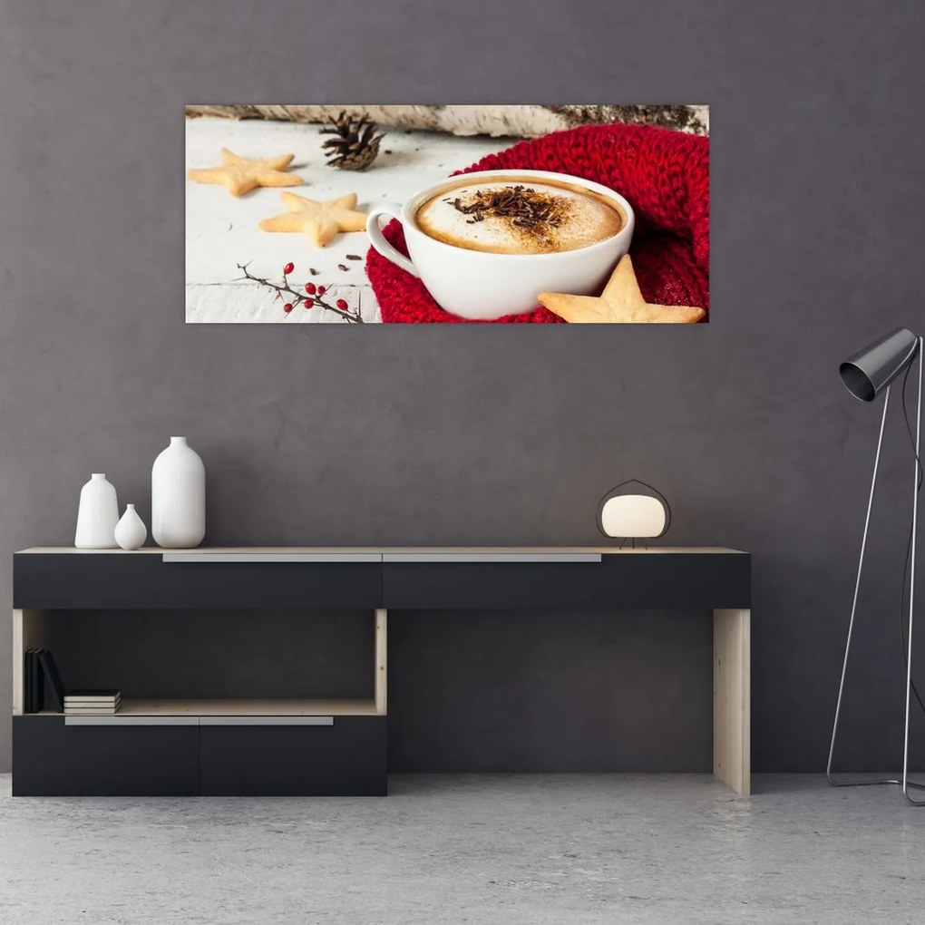 Kép - Cappuccino (120x50 cm)