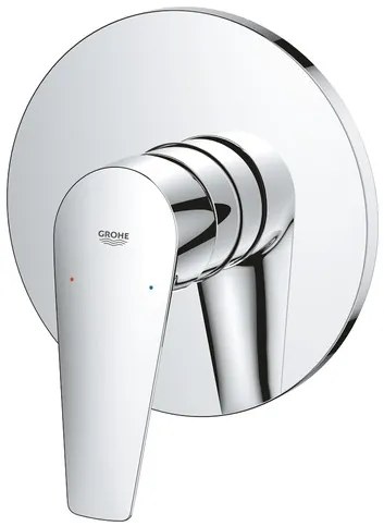 Zuhany csaptelep GROHE BauEdge  vakolat alatti rész nélkül króm 24161001