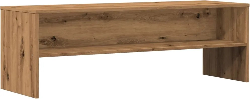 vidaXL kézműves tölgy színű szerelt fa TV-szekrény 120 x 40 x 40 cm