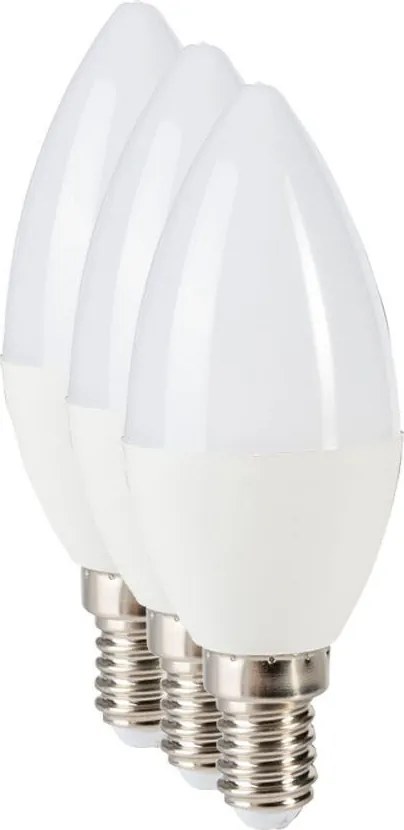 Livarno Lux 3 x Led izzó E14 6W Tejmeleg