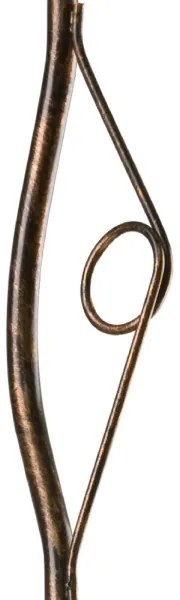 Brilagi - LED Csillár rúdon ANTICO 1xE27/60W/230V bronz patina