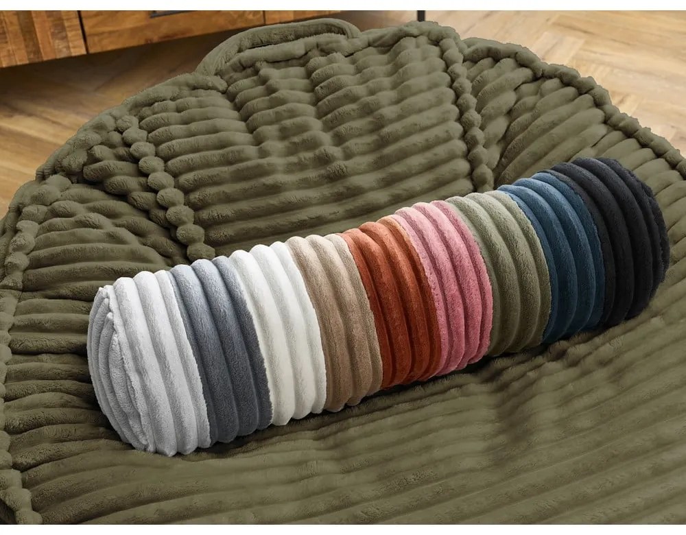 Zöld kordbársony babzsákfotel Socrate – Bobochic Paris