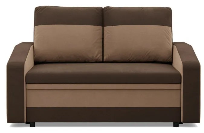 Hewlet kanapé, szövet anyag, barna