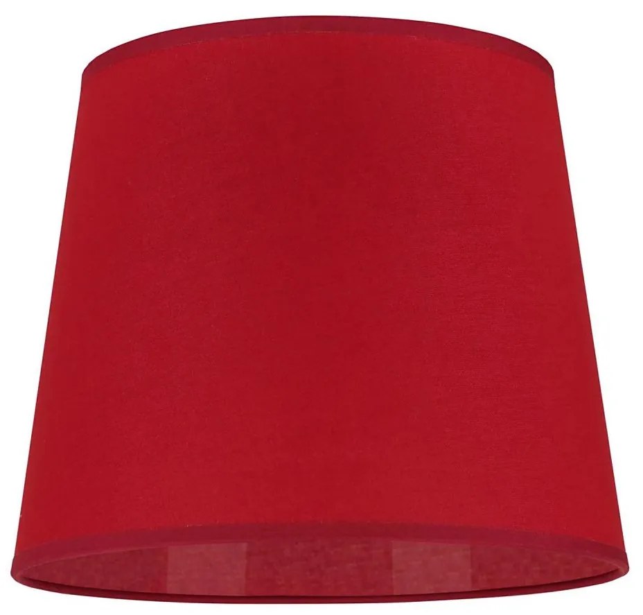 Duolla Duolla - Lámpabúra asztali lámpához CLASSIC M E27 átm. 24 cm piros DU601221