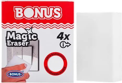 Radírszivacs, 4 db, BONUS (KHT1194)