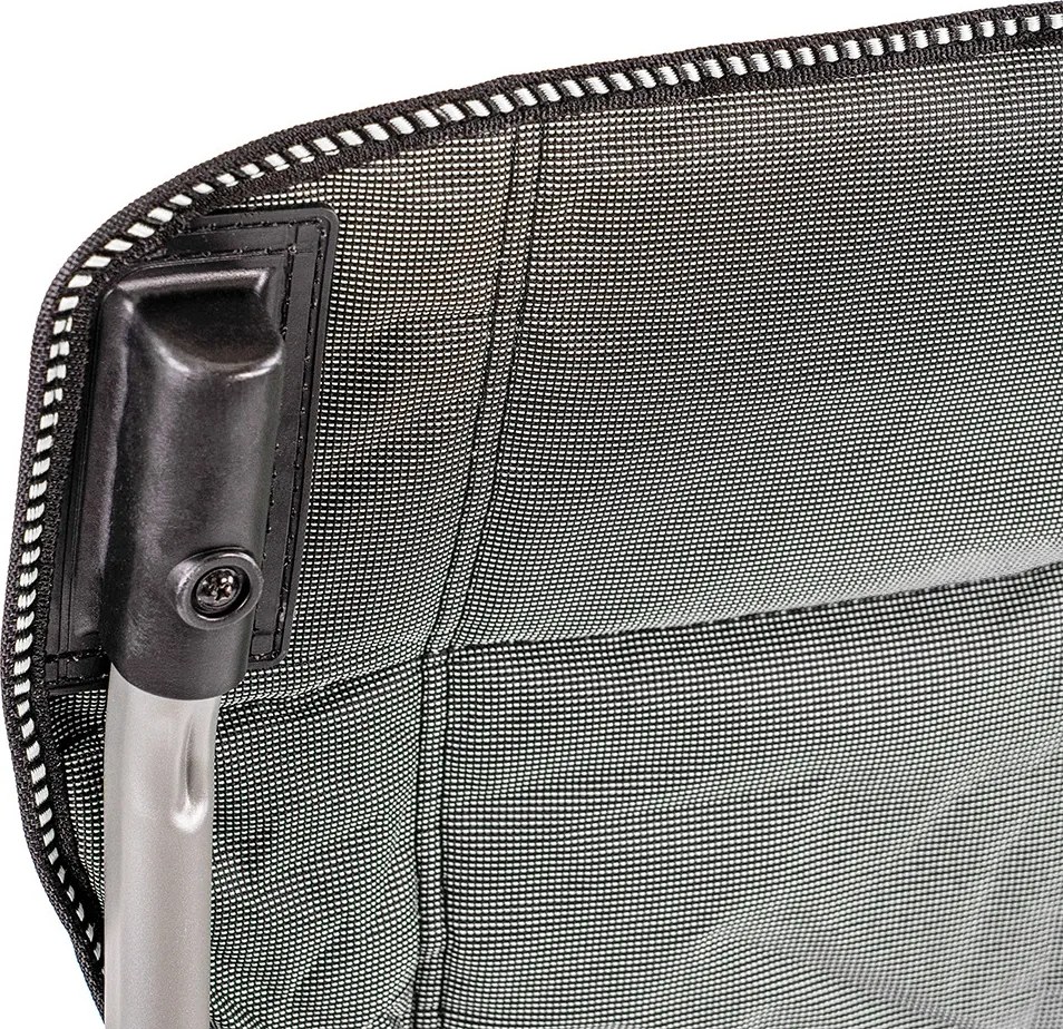 Leziter Comfort Plus karfás horgász szék pohártartóval szürke