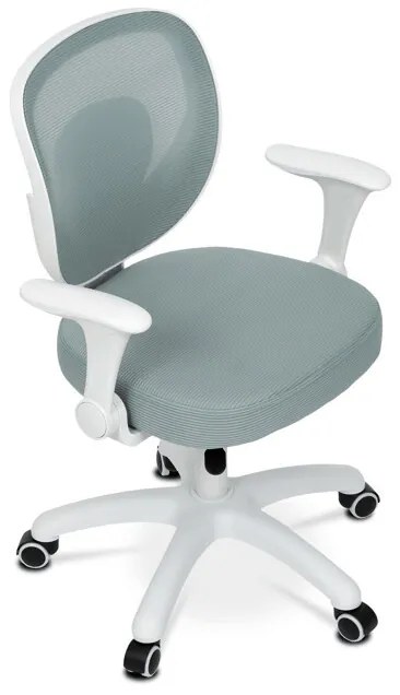 Gyerek Forgószék, Magasságállítás, Zöld Hálós. KA-K1062 GRN