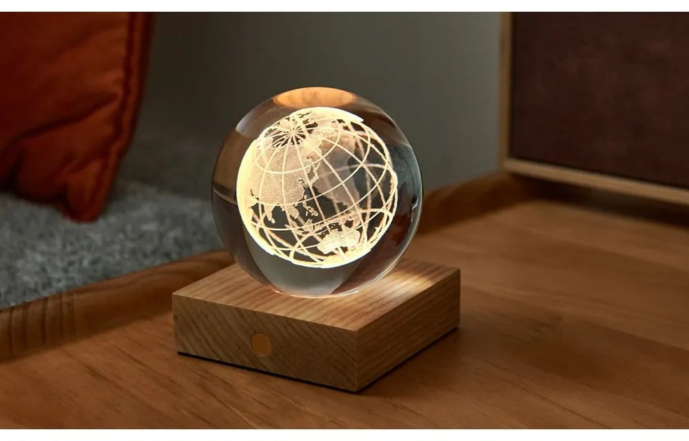 Sötétbarna USB fénydekoráció Amber – Gingko