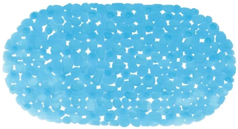 Spirella GALETS csúszásgátló fürdőkád alátét,világoskék, 99 x 39 cm