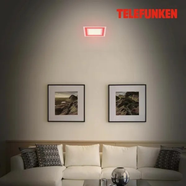 Telefunken 318706TF - dimmelhető LED panel LED/18W/230V 3000-6500K + távirányító