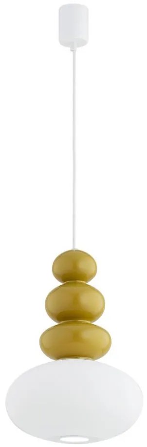 Argon 8821 - Csillár zsinóron DIEGO 1xGU10/5W/230V fehér/barna