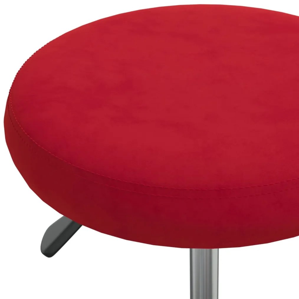 bordó bársony étkezőszék