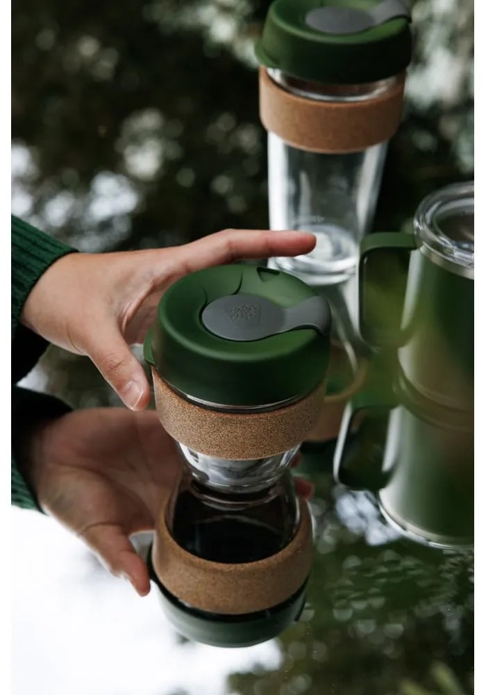 Zöld utazóbögre 454 ml Brew Cork Pine L – KeepCup