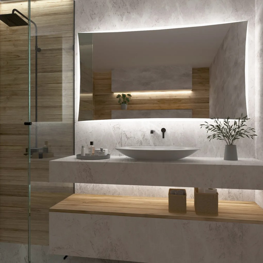 Tükör LED világítással F5