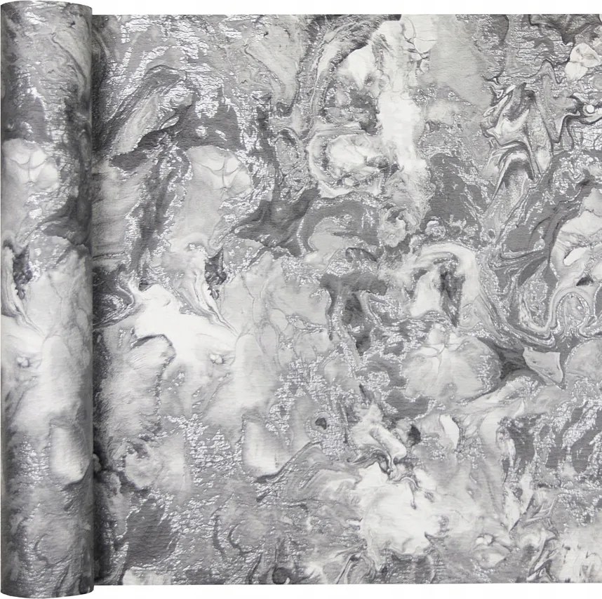 Tapéta Szürke Márvány Beton Papír Fal