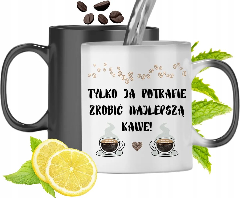 Mágikus Bögre Baristáknak Színváltós Nyomtatott Fényképpel