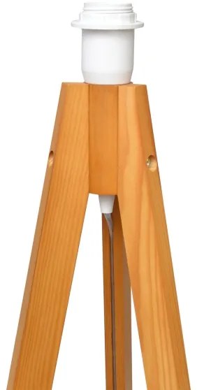 Állólámpa HELEN 1xE27/15W/230V krém/arany/tölgy