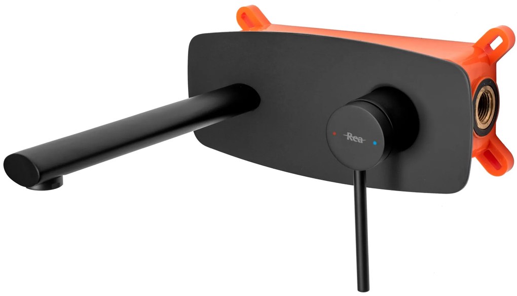 Falra szerelhető csaptelep Rea OVAL Black