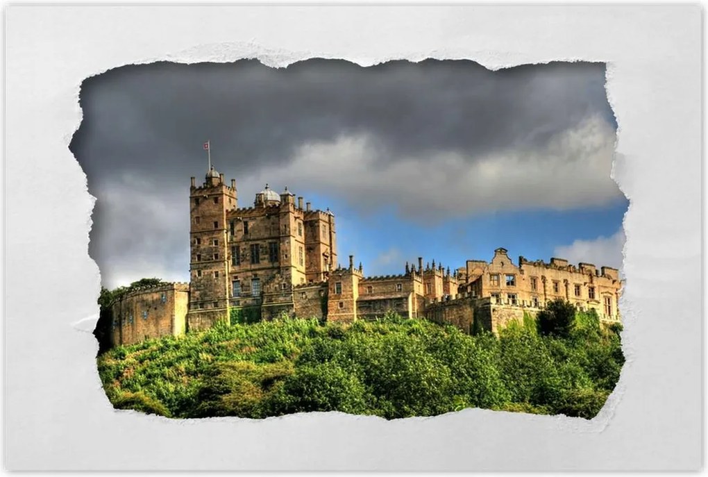 Poszterek 60x40 Kastély Sötét felhők