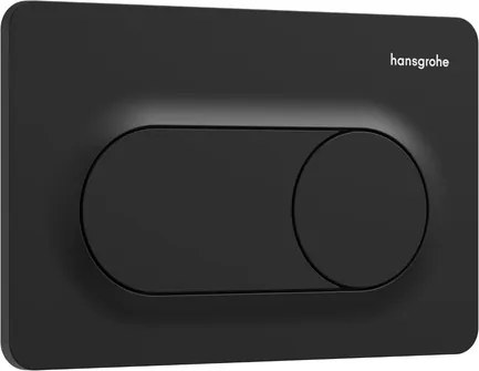 Hansgrohe iFrame Original S vezérlő gomb műanyagból matt fekete matt felülettel 66002670