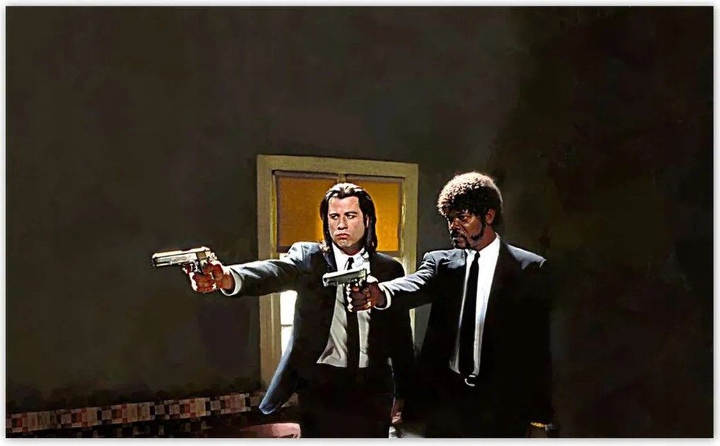 Fotótapéták 520x318 Samuel Jackson és Travolta