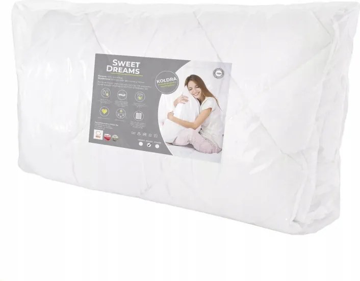 Antiallergén paplan Négy Évszak Golden Sweet Dreams 140x200 cm fehér