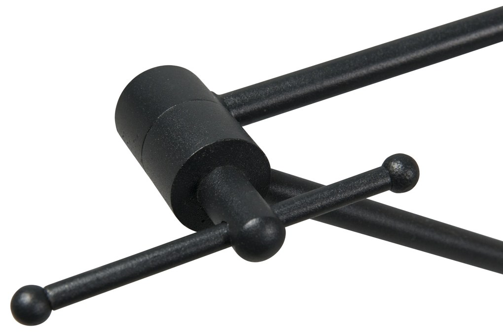 Modern fekete függőlámpa árnyékoló nélkül - Blitz