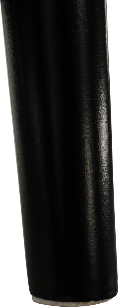 Füles fotel, sárga/fekete, SAMY