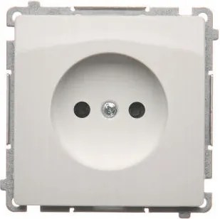 Simon Basic Földelés nélküli szimpla aljzat fehér BMG1Z.01/11