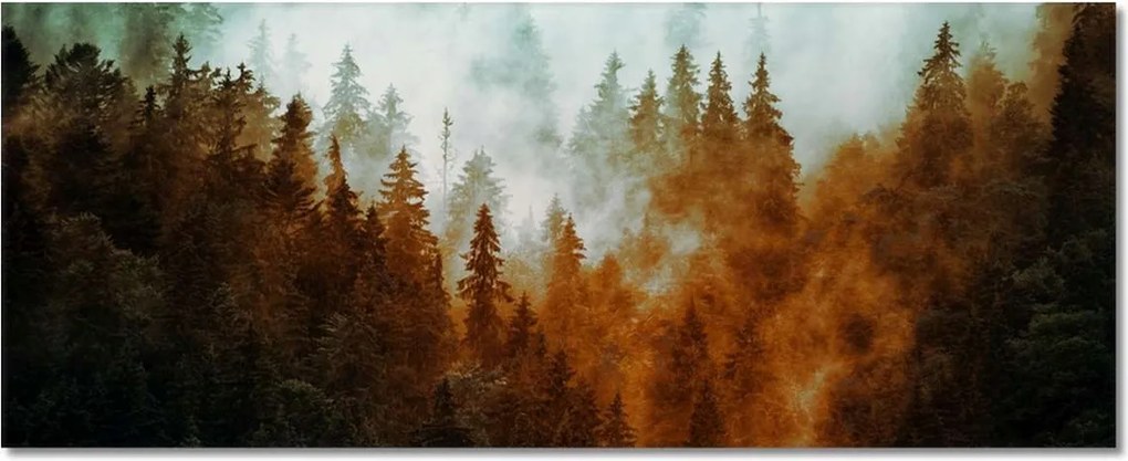 Fotótapéták 100x40 Őszi táj Hegyek