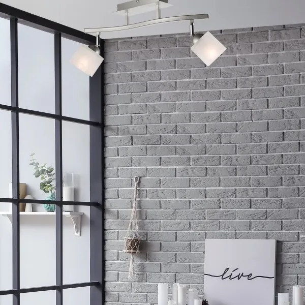 spotlámpa KLARA 2xE14/40W/230V króm