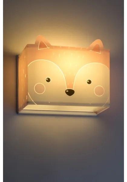 Dalber 64588 - Gyerek fali lámpa LITTLE FOX 1xE27/60W/230V