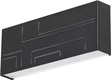 Rabalux kültéri led fali lámpa 12w 780lm 4000k fekete maribor