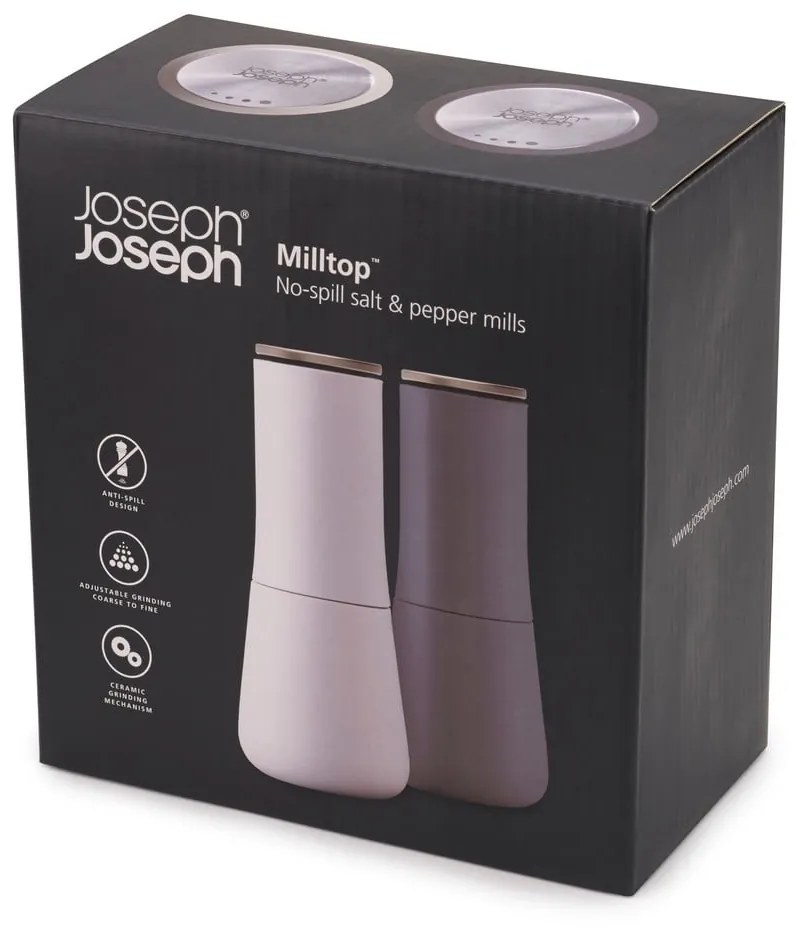 Milltop 2 db-os só- és borsőrlő szett - Joseph Joseph