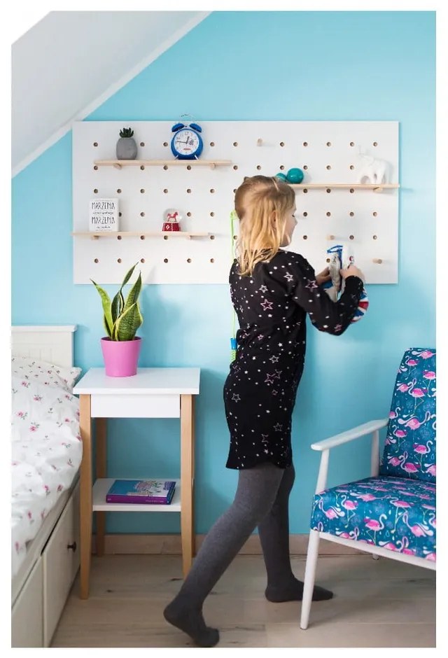 Entlik fehér tárolóasztal - Ragaba