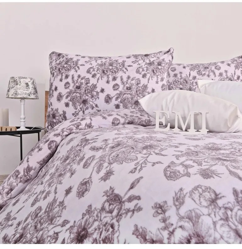 EMI Renna mikroplüss ágyneműhuzat, A standard egyszemélyes ágy szett tartalma: 1x 140x200 + 1x 70x90