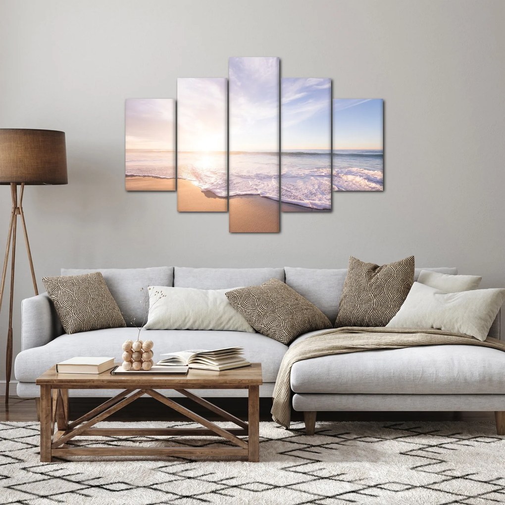 Homokos tengerpart képe (150x105 cm)