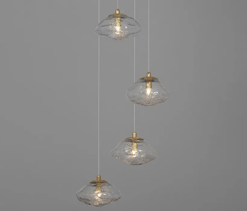 NOVA LUCE 9006049 KING Ernyős Függesztett LámpaG9 IP20